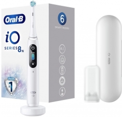 Зубная щетка электрическая Oral-B iO Series 8/iOM8.1A1.1BD WT белый
