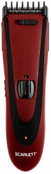 Машинка для стрижки Scarlett SC-HC63C69 красный/черный