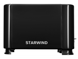 Тостер Starwind ST1101 700Вт черный/черный