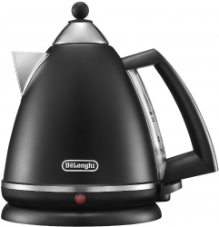 Чайник электрический Delonghi KBX2016.BK1 1.7л. 2000Вт черный (корпус: металл)