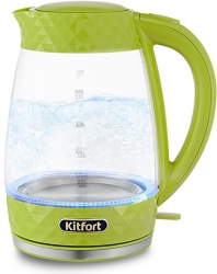 Чайник электрический Kitfort KT-6123-2 салатовый