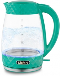 Чайник электрический Kitfort KT-6123-3 бирюзовый