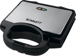 Вафельница Scarlett SC-WM11901 черный/серебристый