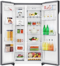 Холодильник LG GC-B247JLDV серебристый (двухкамерный)