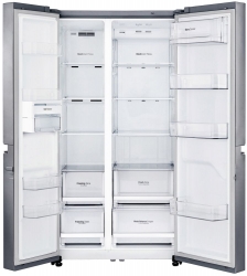 Холодильник LG GC-B247SMDC серебристый (двухкамерный)