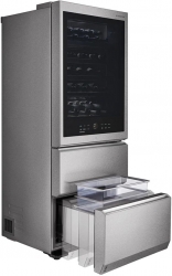 Винный шкаф LG LSR200RU сталь