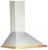 Вытяжка каминная Elikor Камин Грань 60П-650-П3Л белый/дуб неокрашенный управление: ползунковое (1 мотор)