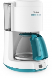 Кофеварка капельная Tefal CM272132 1000Вт серебристый/черный