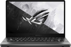 Ноутбук Asus ROG Zephyrus GA401QM-K2166T Ryzen 9 5900HS/16Gb/SSD1Tb/NVIDIA GeForce RTX 3060 6Gb/14/IPS/FHD 1920x1080/Windows 10/grey/WiFi/BT/Bag