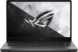 Ноутбук Asus ROG Zephyrus GA401IHR-K20400 Ryzen 7 4800HS/8Gb/SSD512Gb/NVIDIA GeForce GTX 1650 4Gb/14/IPS/WQHD 2560x1440/noOS/grey/WiFi/BT