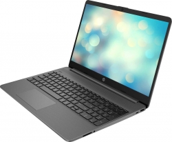 Ноутбук HP 15s-fq0082ur Celeron N4020/4Gb/SSD128Gb/Intel UHD Graphics 600/15.6/IPS/FHD 1920x1080/Free DOS 3.0/grey/WiFi/BT/Cam