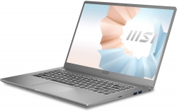 Ноутбук MSI Modern 15 A11SBU-475RU Core i7 1165G7/16Gb/SSD512Gb/NVIDIA GeForce MX450 2Gb/15.6/IPS/FHD 1920x1080/Windows 10/grey/WiFi/BT/Cam