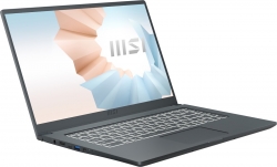 Ноутбук MSI Modern 15 A11SBU-476RU Core i7 1165G7/8Gb/SSD512Gb/NVIDIA GeForce MX450 2Gb/15.6/IPS/FHD 1920x1080/Windows 10/grey/WiFi/BT/Cam