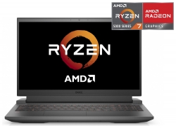 Ноутбук Dell G15 5510 Ryzen 7 5800H/16Gb/SSD1Tb/NVIDIA GeForce RTX 3060 6Gb/15.6/FHD 1920x1080/Windows 10/grey/WiFi/BT/Cam