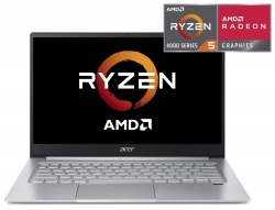 Ультрабук Acer Swift 3 SF314-42-R3VR Ryzen 5 4500U/8Gb/SSD512Gb/UMA/14/IPS/FHD 1920x1080/Windows 10/silver/WiFi/BT/Cam