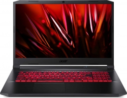 Ноутбук Acer Nitro 5 AN517-54-5092 Core i5 11400H/16Gb/SSD512Gb/NVIDIA GeForce RTX 3050 4Gb/17.3/IPS/FHD 1920x1080/Eshell/black/WiFi/BT/Cam