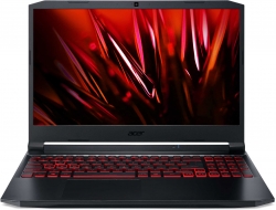 Ноутбук Acer Nitro 5 AN515-57-5209 Core i5 11400H/8Gb/SSD512Gb/NVIDIA GeForce RTX 3050 4Gb/15.6/IPS/FHD 1920x1080/Windows 10/black/WiFi/BT/Cam
