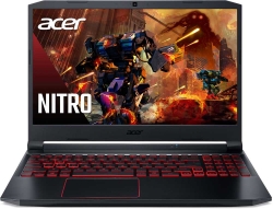 Ноутбук Acer Nitro 5 AN515-55-78JX Core i7 10750H/16Gb/SSD512Gb/NVIDIA GeForce RTX 3050 4Gb/15.6/IPS/FHD 1920x1080/Windows 10/black/WiFi/BT/Cam