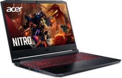 Ноутбук Acer Nitro 5 AN515-55-795H Core i7 10750H/8Gb/SSD512Gb/NVIDIA GeForce RTX 3050 4Gb/15.6/IPS/FHD 1920x1080/Eshell/black/WiFi/BT/Cam