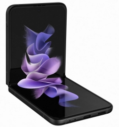 Смартфон Samsung SM-F711B Galaxy Z Flip3 256Gb 8Gb черный раскладной 3G 4G 2Sim 6.7 1080x2640 Android 11 12Mpix 802.11 a/b/g/n/ac NFC GPS GSM900/18