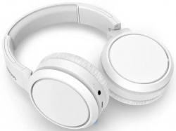 Гарнитура накладные Philips TAH5205WT/00 белый беспроводные bluetooth оголовье
