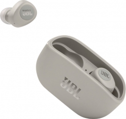 Гарнитура вкладыши JBL Wave 100TWS серый беспроводные bluetooth в ушной раковине (JBLW100TWSIVR)
