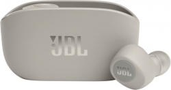 Гарнитура вкладыши JBL Wave 100TWS серый беспроводные bluetooth в ушной раковине (JBLW100TWSIVR)