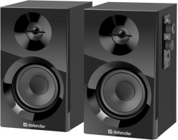 Колонки Defender Aurora S10 2.0 черный 12Вт