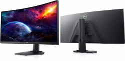 Монитор Dell 34 S3422DWG черный VA LED 1ms 21:9 HDMI матовая HAS 400cd 178гр/178гр 3440x1440 DisplayPort Ultra HD 2K (1440p) USB