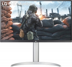 Монитор LG UltraFine 27UP650-W черный