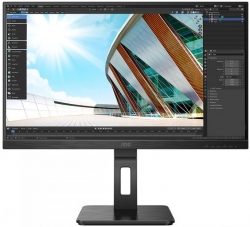 Монитор AOC 27 Pro Q27P2Q черный IPS LED 7ms 16:9 HDMI матовая 1000:1 300cd 178гр/178гр 2560x1440 D-Sub FHD 2.7кг
