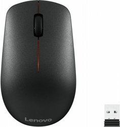 Мышь Lenovo 400 черный беспроводная