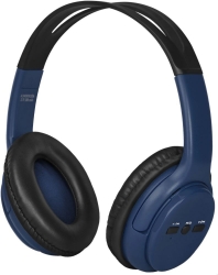 Наушники с микрофоном Defender FreeMotion B520 синий/черный накладные BT оголовье (63522)