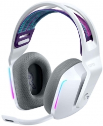 Наушники с микрофоном Logitech G733 белый накладные Radio оголовье (981-000883)