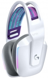 Наушники с микрофоном Logitech G733 белый накладные Radio оголовье (981-000883)