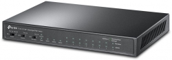 Коммутатор TP-Link TL-SL1311MP 8x100Mb 2G 1SFP 8PoE+ 124W неуправляемый