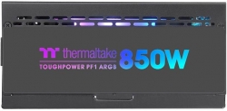 Блок питания Thermaltake ATX 850W Toughpower PF1 ARGB 80+ platinum 24+2x4+4 pin APFC 140mm fan color LED 12xSATA Cab Manag RTL