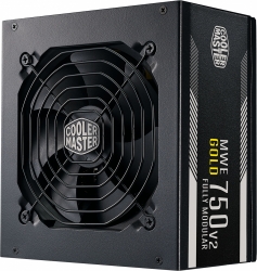 Блок питания Cooler Master ATX 750W MWE Gold V2 Full Modular 750W 80+ gold 24+8+4+4pin APFC 120mm fan 12xSATA Cab Manag RTL