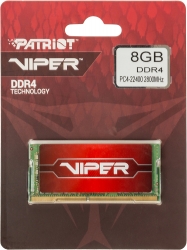 Память DDR4 8Gb 2800MHz Patriot PV48G280C8S RTL PC4-22400 CL18 SO-DIMM 260-pin 1.2В