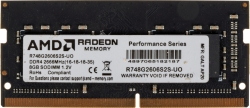 Память DDR4 8Gb 2666MHz AMD R748G2606S2S-UO OEM PC4-21300 CL16 SO-DIMM 260-pin 1.2В