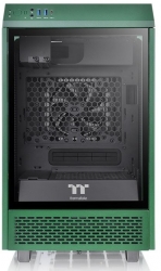 Корпус Thermaltake The Tower 100 Racing Green черный без БП miniITX 1x120mm 3x140mm 2xUSB3.0 audio bott PSU