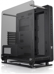 Корпус Thermaltake Core P6 TG черный без БП ATX 18x120mm 12x140mm 2xUSB2.0 2xUSB3.0 audio bott PSU