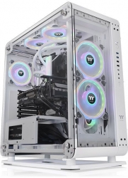 Корпус Thermaltake Core P6 TG белый без БП ATX 18x120mm 12x140mm 2xUSB2.0 2xUSB3.0 audio bott PSU