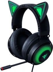 Наушники с микрофоном Razer Kraken Kitty Ed. черный 1.3м мониторные USB оголовье RZ04-02980100-R3M1
