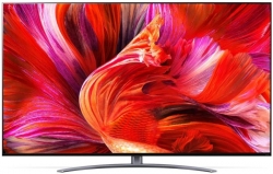 Телевизор LED LG 65 65QNED966PA NanoCell темно-серый/Ultra HD/120Hz/DVB-T2/DVB-C/DVB-S/DVB-S2/USB/WiFi/Smart TV RUS
