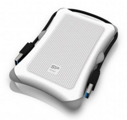Жесткий диск Silicon Power USB 3.0 1Tb SP010TBPHDA30S3W A30 SP010TBPHDA30S3W Armor 2.5 белый