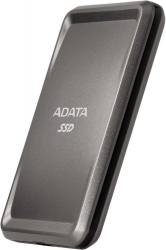 Накопитель SSD A-Data USB-C 1Tb ASC685P-1TU32G2-CTI SC685P 1.8 серый