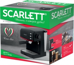 Кофеварка эспрессо Scarlett SC-CM33017 черный