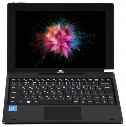 Планшет Digma EVE 10 A203T 4G Atom Z8350 (1.44) 4C/RAM2Gb/ROM64Gb 10.1 IPS 1920x1200/3G/Windows 10/черный/2Mpix/2Mpix/BT/WiFi/Touch/microSD 128Gb/m