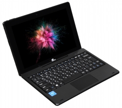Планшет Digma EVE 10 A203T 4G Atom Z8350 (1.44) 4C/RAM2Gb/ROM64Gb 10.1 IPS 1920x1200/3G/Windows 10/черный/2Mpix/2Mpix/BT/WiFi/Touch/microSD 128Gb/m